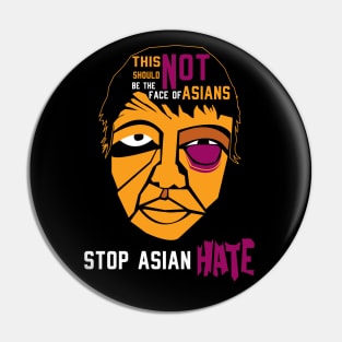 Stop Asian hate V1 Pin