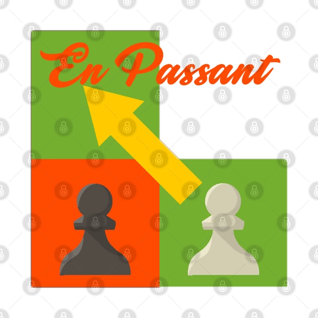 En Passant - Chess Meme Design by TheDesignStore