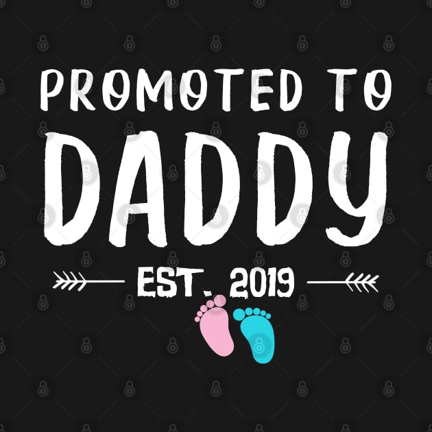 First Time Daddy New Dad Est 2019 Funny Father's Day Gifts by uglygiftideas