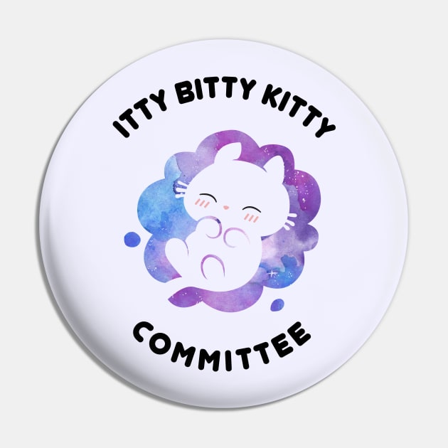 Itty Bitty Kitty Committee Pin by Lupa1214