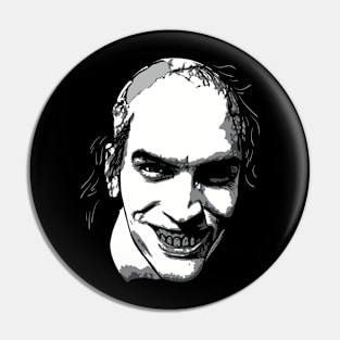 Bill Moseley greyscale Pin