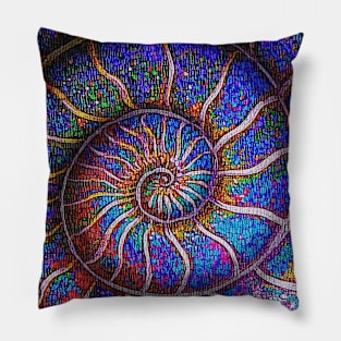 Binary Ammonite Pillow