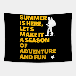 Summer adventure and fun Tapestry