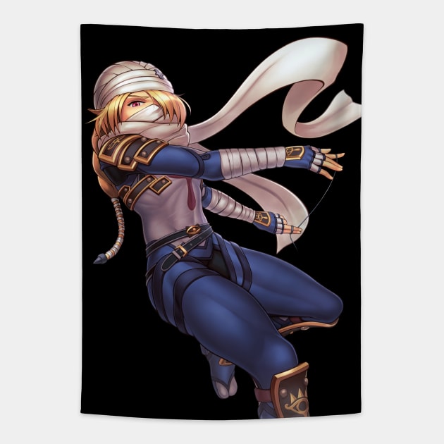 Sheik Tapestry by hybridmink