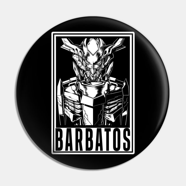 Barbatos Lupus Pin by WahyudiArtwork