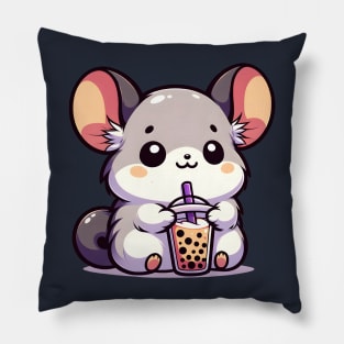 Chinchilla Bubble Tea Pillow