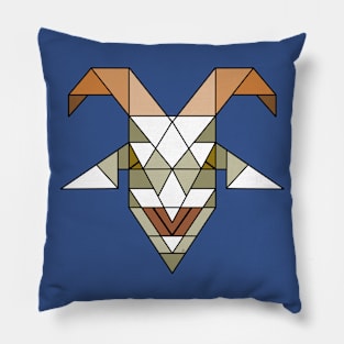 Goat Abstract Pillow