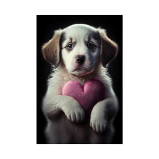 Valentine Puppy T-Shirt