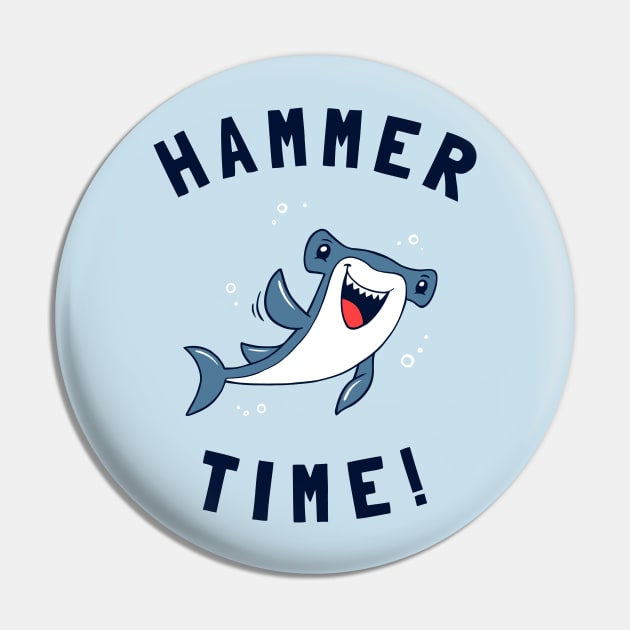 Hammer Time Pin by dumbshirts