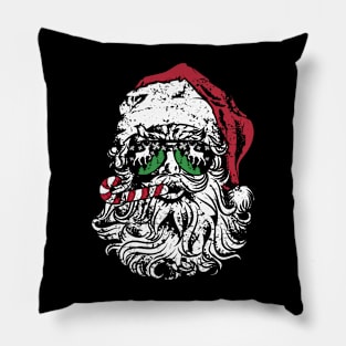 Santa Christmas Vintage Xmas Family Matching Pillow