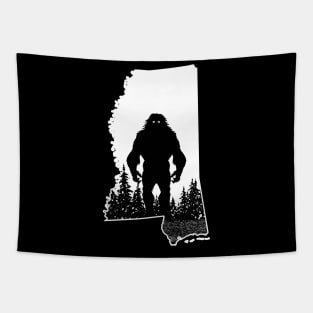 Mississippi Bigfoot Tapestry