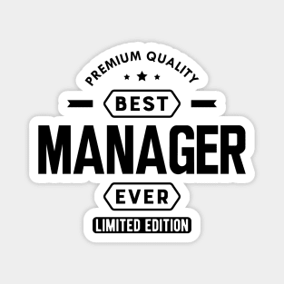 Manager - Best Manager Gift Magnet