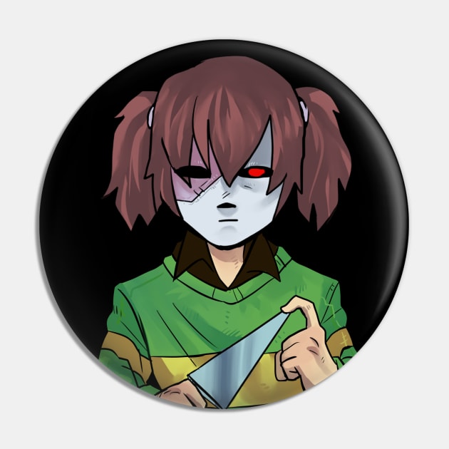 Chara [Sally Face] Pin by WiliamGlowing