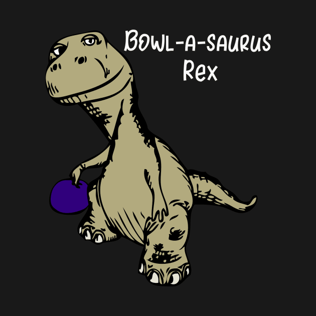 Bowling Bowlasaurus Bowling Dinosuar by StacysCellar