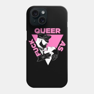 Queer AF - pink Phone Case