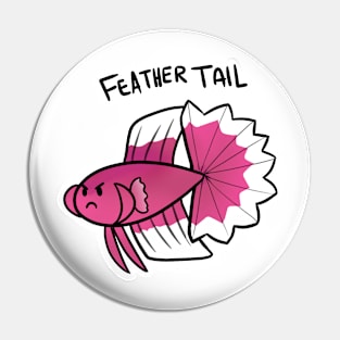 feather tail betta Pin