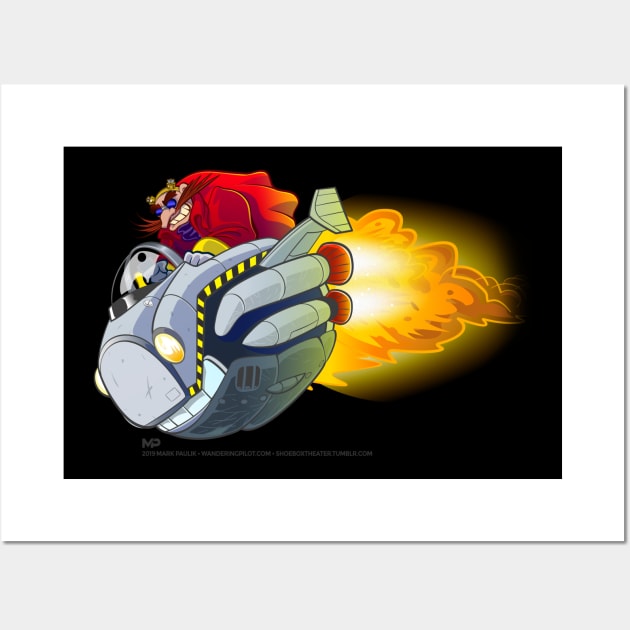 Dr Eggman Wall Art for Sale
