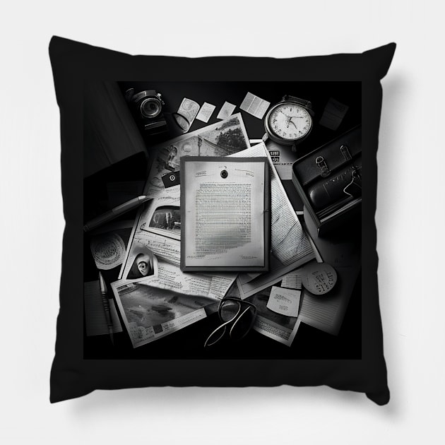 Criminal Mastermind Pillow by D3monic