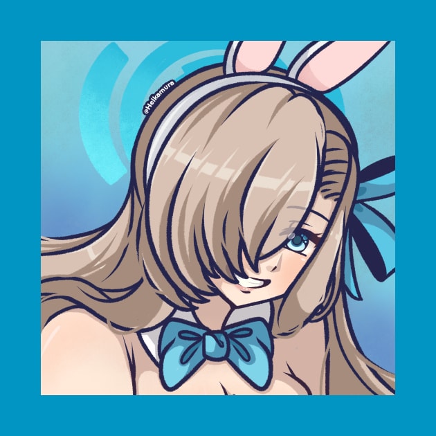 Asuna bunny ver. ( Blue archive) by Murasade