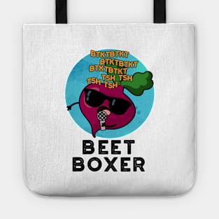 Beet Boxer Cute Beatbox Veggie Pun Tote