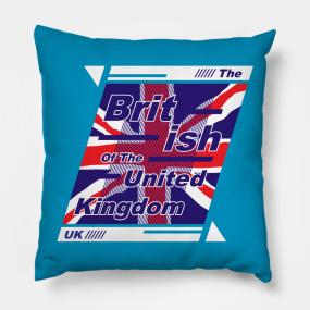 British Flag Pillows Teepublic Au