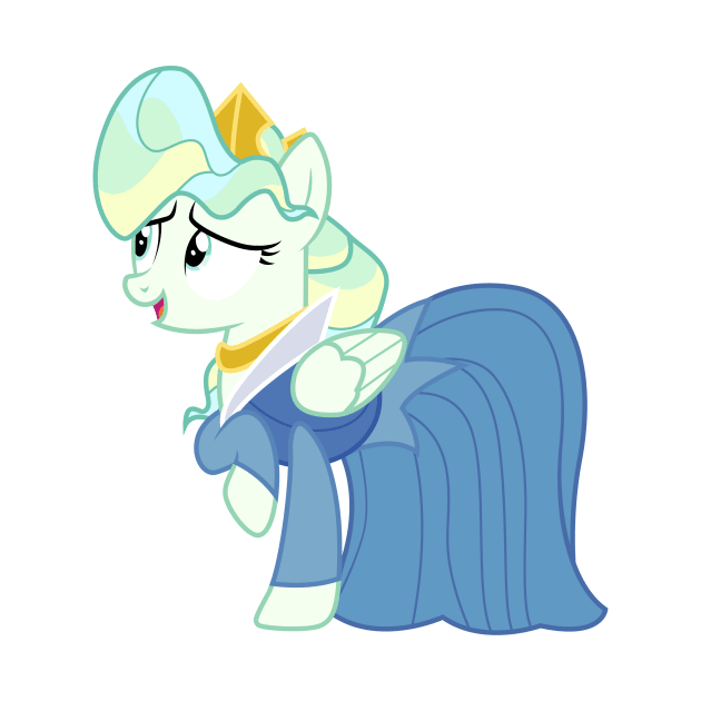 Vapor Trail as Aurora (blue) by CloudyGlow