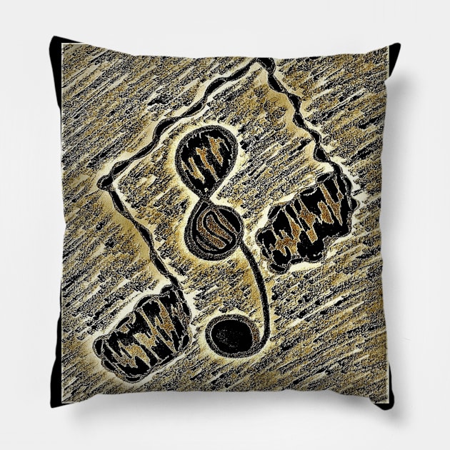 Tone And Tempo Pillow by Kaya48