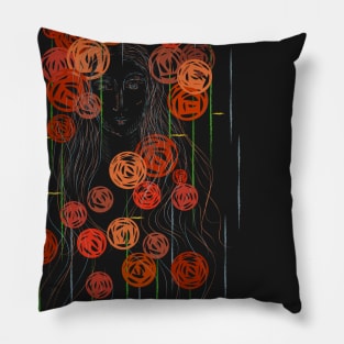 Ophelia among the flowers Pillow