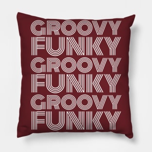 Groovy Funky Disco Pillow