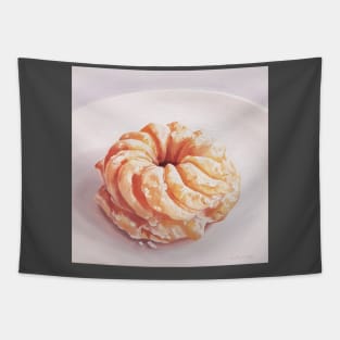 Honey Cruller 2 - donut painting Tapestry