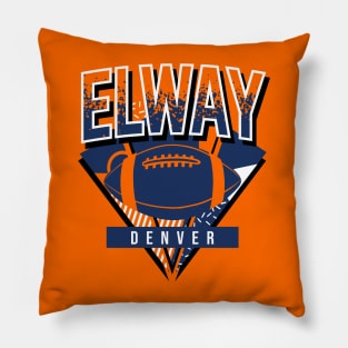 Elway Throwback Denver Football Pillow