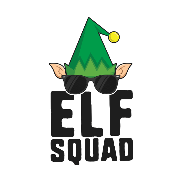 Mama Elf Christmas T-Shirt Matching Family Festive Gift by 14thFloorApparel