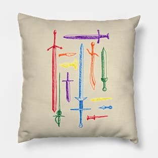 Pride Swords Pillow