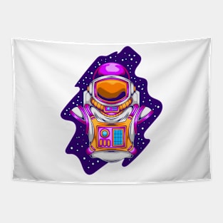 Space Time Astronaut Tapestry