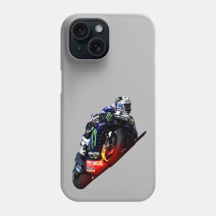 Low Poly Maverick Viñales Phone Case