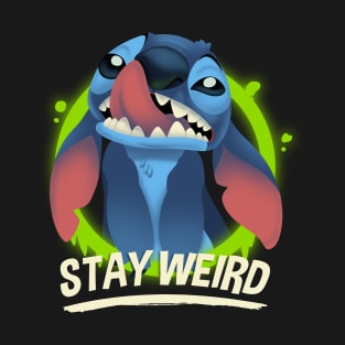 Stay Weird - Stitch T-Shirt