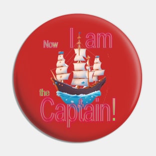 now i am the captain Pin