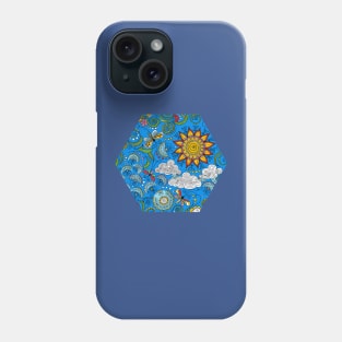 Dandelion floral pattern Phone Case