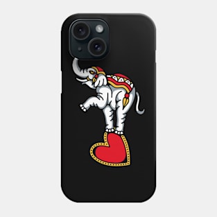 Heart elephant Phone Case