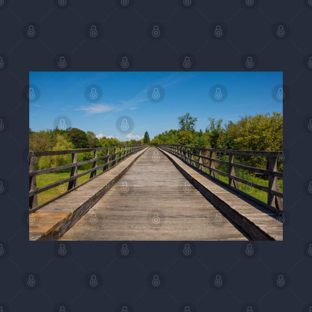 Drveni Most Bridge in Karlovac, Croatia by jojobob