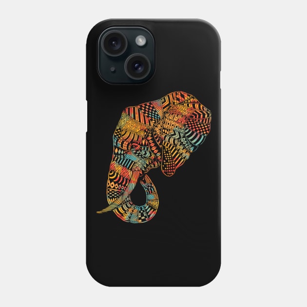 Elephant (Majestic) Phone Case by normanduenas