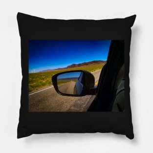 Long Straight Roads Pillow