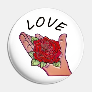 Rose love marriage engagement birthday Pin