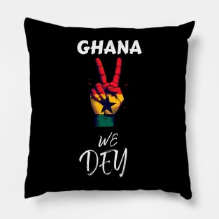 Ghana We Dey Afrocentric Pillow