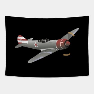 Lavochkin La-7 Soviet WW2 Fighter Tapestry