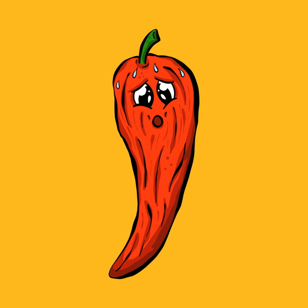 The Super Hot Chilli Cartoon Character Garden Tips Toons by Garden Tips Toons