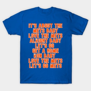 New York Mets T-shirt Flushing Queens Shirt LFGM Baseball TShirt Jersey LGM  NYM
