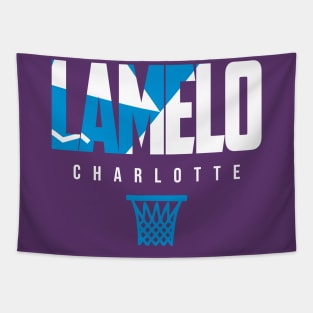 Lamelo Charlotte Basketball Tapestry