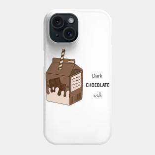 Dark Chocolate Milk Phone Case