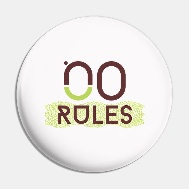 No Rules Pin by aTEEtude